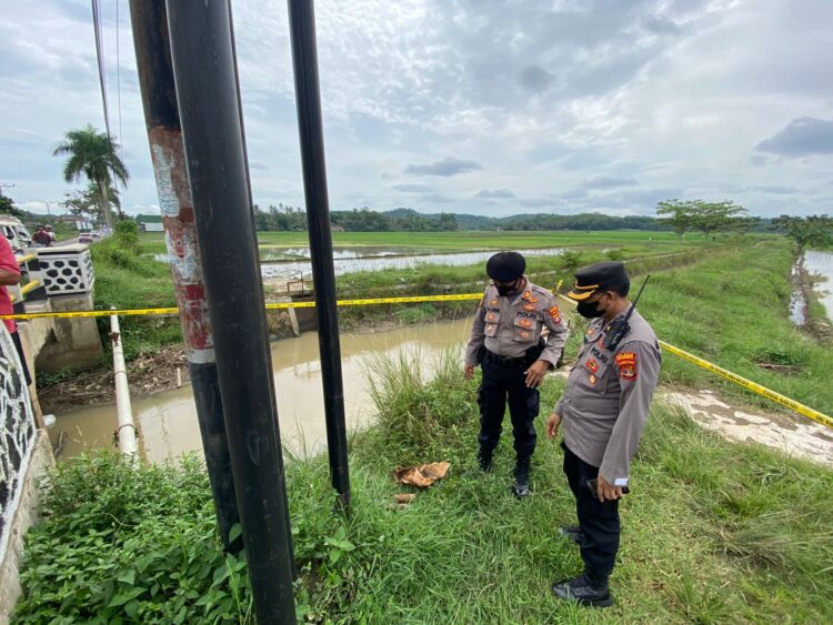 Warga Pekon Kabupaten Pringsewu Digegerkan Dengan Penemuan Dua Benda Mirip Mortir