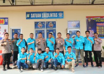 Jalin Sinergitas, PWI Mesuji Audensi Dengan Kapolres