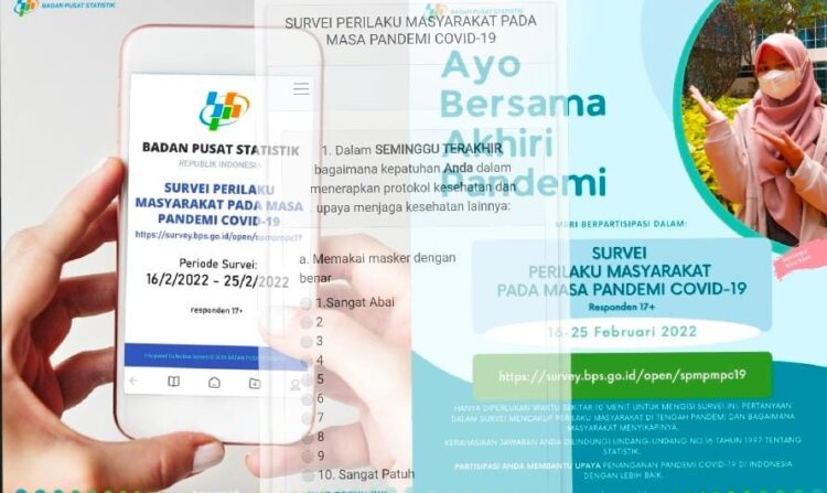 BPS Survei Perilaku Masyarakat Pada Masa Pandemi, Ini Jadwal dan Caranya