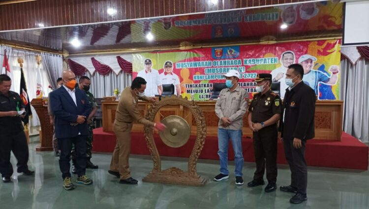 Ketua DPRD Lambar : Terpilihnya Parosil Semakin Memperkuat Solidaritas KONI