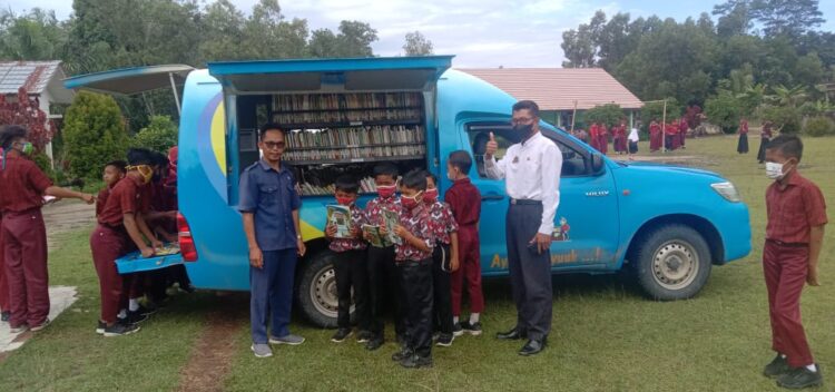 Tumbuhkan Minat Baca Siswa, Dispusar Mesuji Gencarkan Progam Perpustakaan Keliling