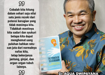 Terus Bergerak untuk Berbagi dan Menerima Rezeki