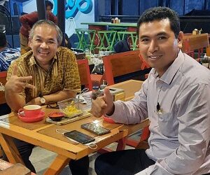 Santai Sejenak Sambil Banyak Belajar pada Pinca BNI Enrekang Syamsul Kamar