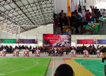 Ratusan Peserta Ikuti Kejuaraan Pencak Silat Tubaba Cup 2022