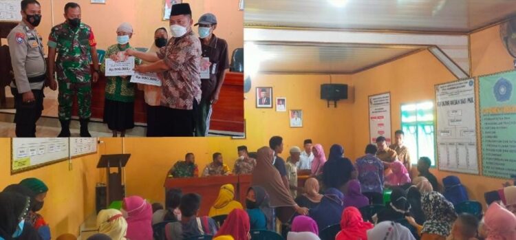 Mulai Disalurkan, 118 Warga Panaragan Jaya Utama Terima BLT DD