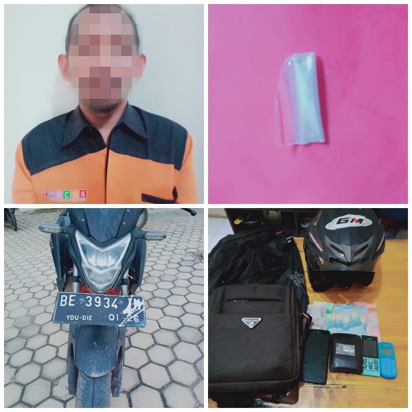 Bawa Sabu Warga Bandar Jaya Ditangkap Polsek Abung Semuli
