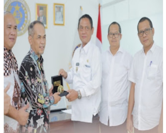 Wabup Ali Rahman hadiri Acara Penandatanganan NPH, Antara Ketua Umum LPP-FBDH dan Pemkab Way Kanan