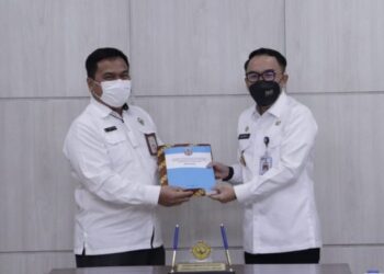 Bupati Adipati hadiri Penyerahan Laporan Keuangan Daerah (LKD) dan MOU Kepala Daerah Tahun 2022