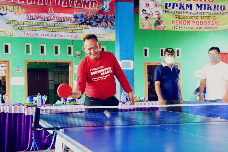 HUT ke-13 Kabupaten Pringsewu, PTMSI Gelar Turnamen