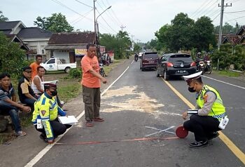 Lakalantas MD di Jalinbar Tanggamus, Polisi Imbau Pengguna Jalan Patuhi Aturan