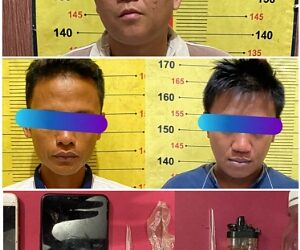Mengaku Salah Pergaulan, 3 Oknum Honorer Pemkab Tanggamus Nyabu
