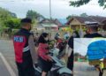 Satlantas Tubaba Lakukan Razia di Sejumlah Titik, ini Targetnya