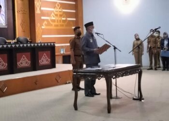 Bupati : Seluruh Pejabat Teruskan Program Pembangunan Telah Disusun