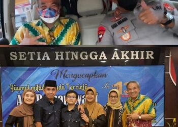 Pagi bersama Kapolda Sulsel Irjen Pol Nana Sudjana, Malam dengan Pangdam XIV/Hasanuddin Mayjen TNI Andi Muhammad