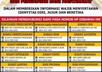 Kapolres Menghimbau Masyarakat Agar Hati -Hati Modus Penipuan Dengan Mengatasnamakan  Pejabat Polres Pringsewu