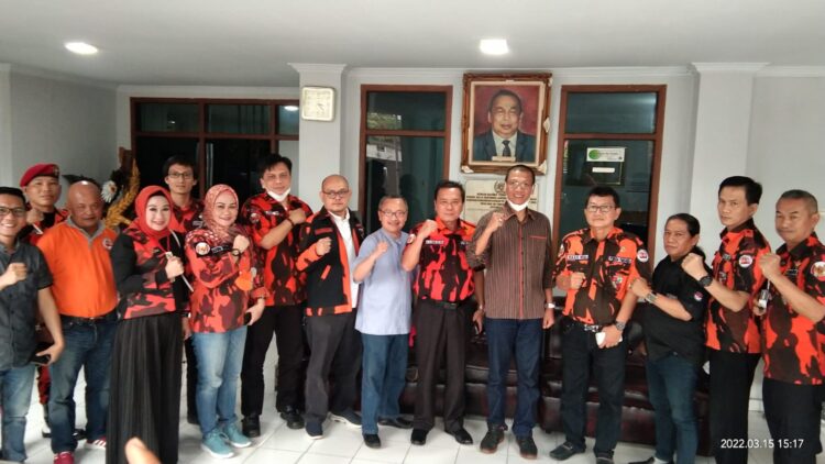 Jelang Muswil Pengurus PP Sambangi PWI Lampung
