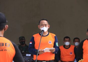 BPBD Pringsewu Gelar Lomba Ketangkasan Satgas Bencana & Damkar