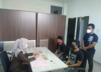 Kasus Dua Tersangka Penyalah Guna Narkoba di Limpahkan ke Kejaksaan Negeri Pringsewu