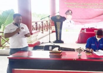 Adik Kandung Ketua DPRD, Resmi Didaulat jadi Ketua Karang Taruna Lamsel