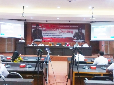 Turunkan Angka Stunting, Nanang Ermanto minta dukungan dan kerjasama OPD untuk saling bahu membahu, dalam penanganan stunting.