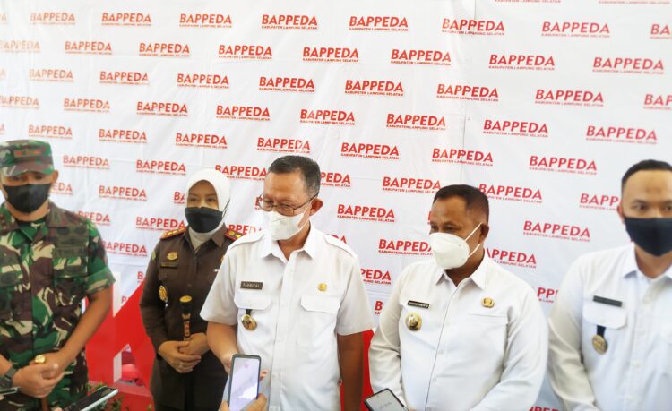 Sekda Prov Lampung buka Musrembang Kabupaten Lamsel. Ini pesan dan Arahanya.