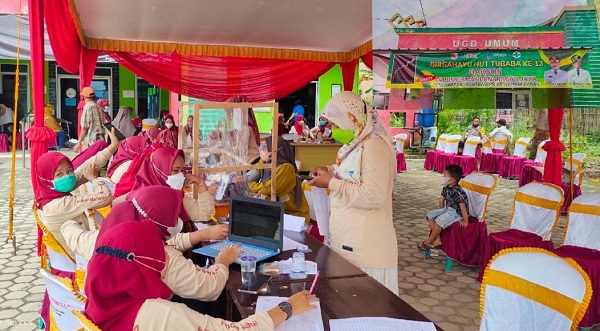 Pelayanan KB, Donor Darah, dan Pengobatan Gratis Digelar di Tubaba