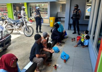 Cegah Kriminalitas C3, Polres Way Kanan Rutin Patroli KRYD di Jalinsum