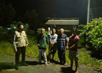 Tingkatkan Kewaspadaan, Bhabinkamtibmas Polres Tubaba Gencar Sosialisasi ke Masyarakat