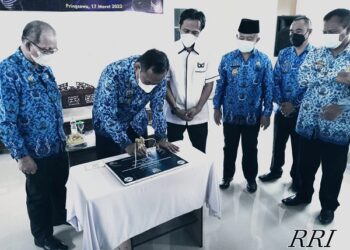 Fauzi Resmikan Gedung Pusdiklat Bina Dharma