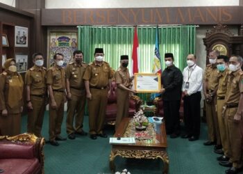 Pemkab Pringsewu Raih 2 Penghargaan Dari BPKP RI