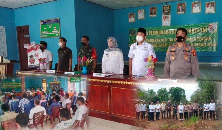 Karya Bhakti TNI Kodim 0412/LU, Bangun Infrastruktur di Tiyuh Panaragan