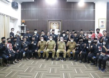 Wabup Pringsewu Terima Kunjungan Audiensi PSHT