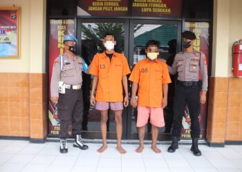 Dua Pelaku Pencurian Berhasil Diringkus Polres Pringsewu