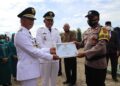 HUT 13 Pringsewu Bripka Adriansyah Di Ganjar Penghargaan Oleh Bupati Pringsewu