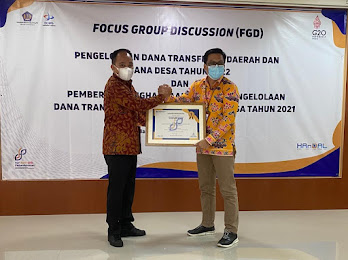 Pemkab Mesuji Raih Penghargaan Terbaik Pertama Kinerja Pengelolaan DAK se-Lampung