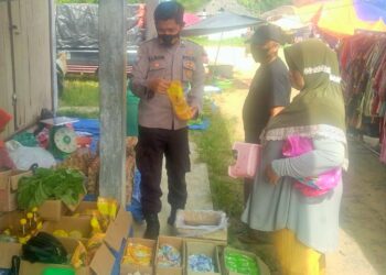Cek Ketersediaan Minyak Goreng, Kapolres Turun Langsung ke Pasar