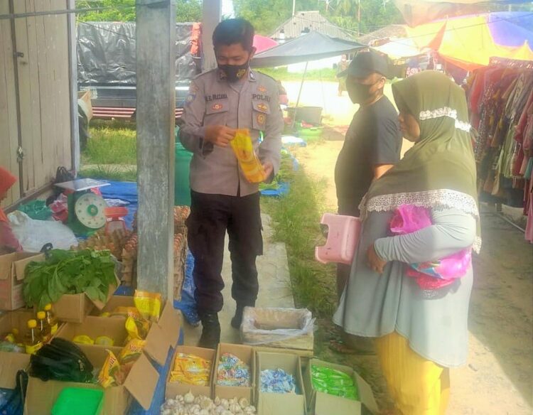 Cek Ketersediaan Minyak Goreng, Kapolres Turun Langsung ke Pasar