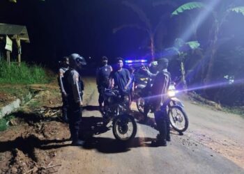 Antisipasi Tindak Kriminal, Polres Pringsewu Kerahkan Personil Lakukan Patroli