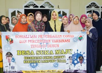 Pemerintah Desa Suka Maju Gelar Sosialisasi Percepatan Vaksinasi Covid 19