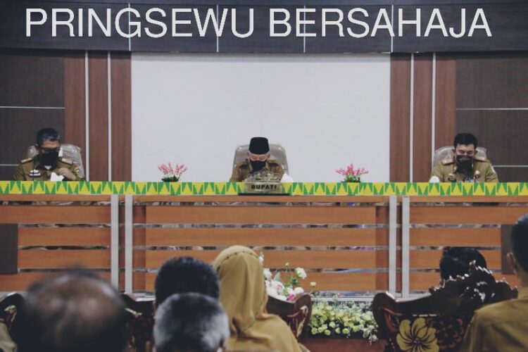 Inspektorat Provinsi Lampung Lakukan Pemeriksaan Dalam Rangka Berakhirnya Masa Jabatan Kada Pringsewu