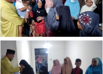Anak Yatim, Janda & Jompo Di Mekar Sari Dapat Berkah Ramadhan Dari Kadesnya