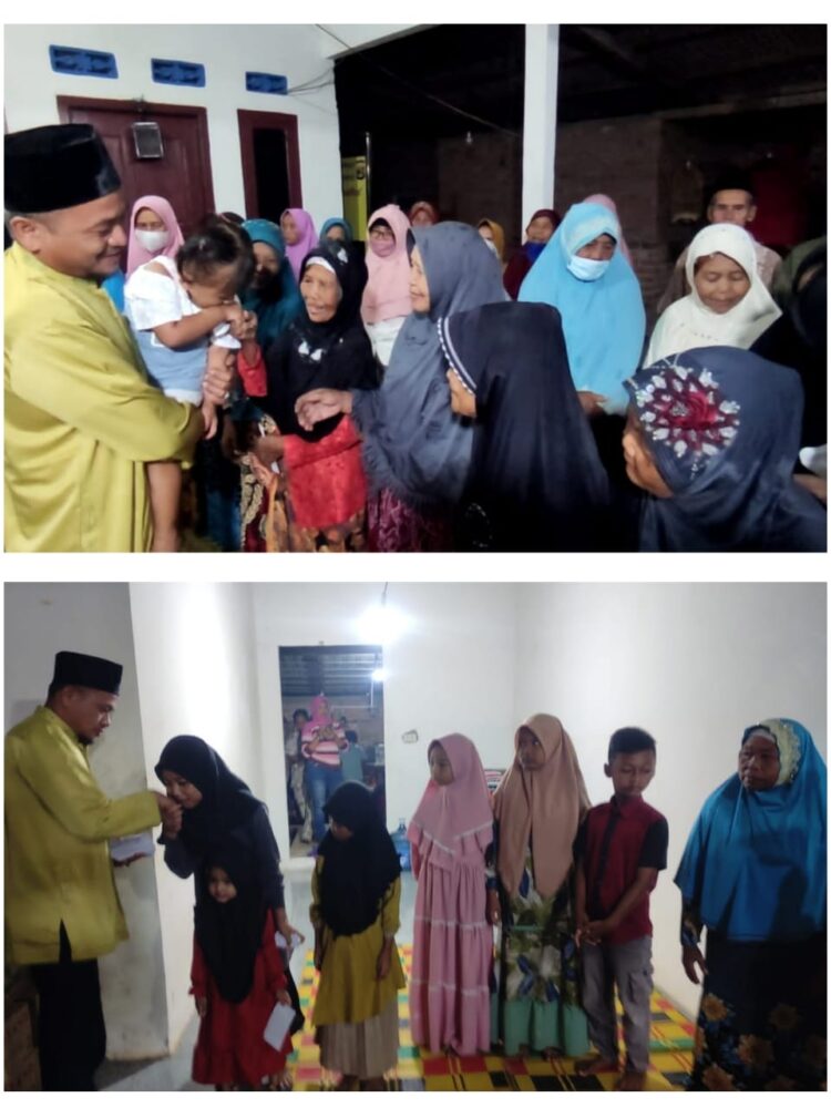 Anak Yatim, Janda & Jompo Di Mekar Sari Dapat Berkah Ramadhan Dari Kadesnya
