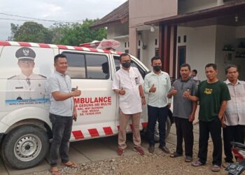 Maksimalkan Pelayanan Kesehatan Bagi Warganya, Pemdes GSM Lakukan Pengadaan Ambulance
