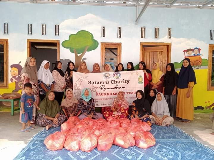 Paud Muara Timur Gelar Safari Charity Ramadhan