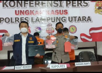 Polres Lampura OTT Anggaran Bimtek, Dua Pejabat DPMD Lampura Ditetapkan Tersangka