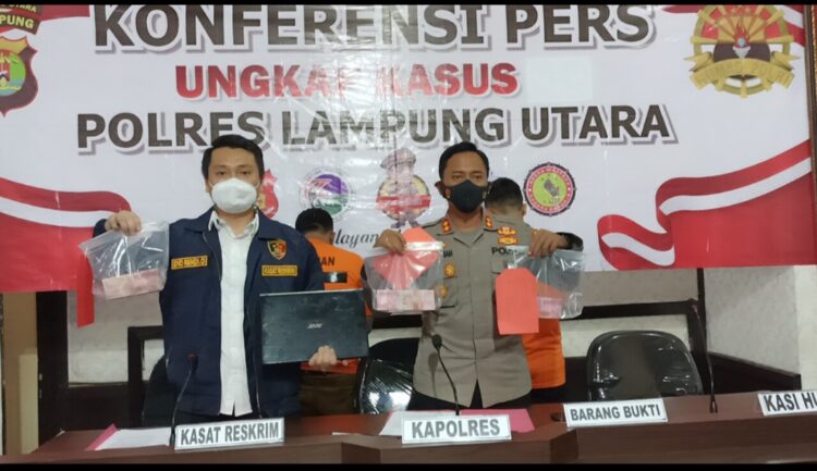 Polres Lampura OTT Anggaran Bimtek, Dua Pejabat DPMD Lampura Ditetapkan Tersangka