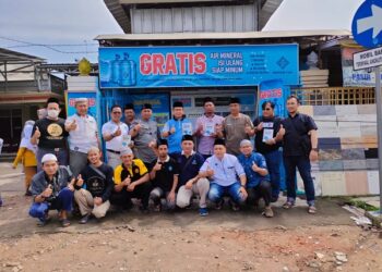 Nasuha Care Bangun Depot Air Minum Gratis Ke 45 di Lampung