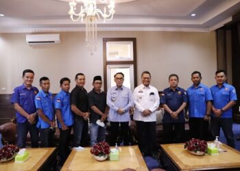 Bupati Way Kanan Audensi dengan organisasi Profesi Pokjawan