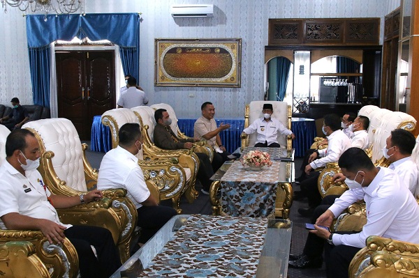 Bupati Sambut Kunjungan Tim Satgasus Mabes Polri Di Lampura
