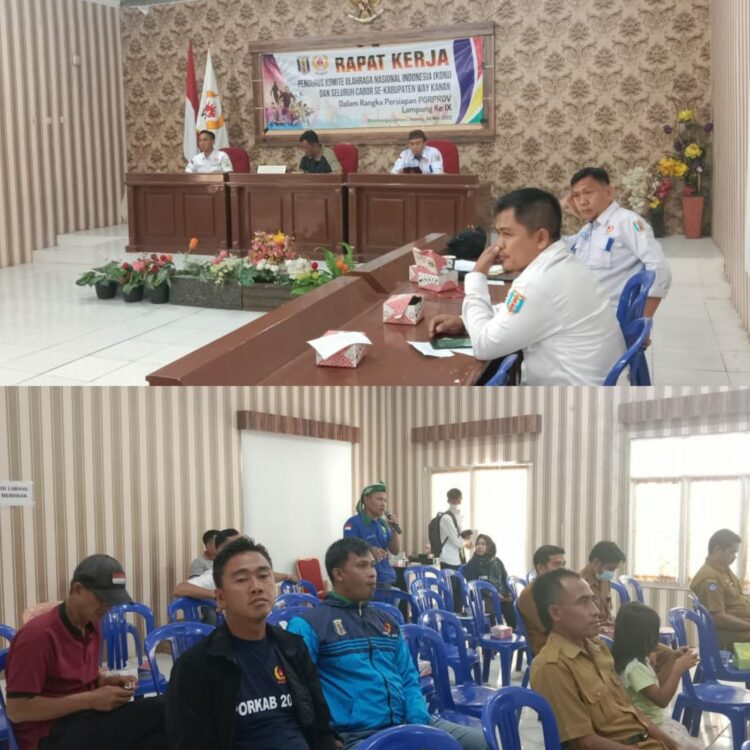 KONI Way Kanan Berikan Bonus 12 Juta Bagi Atlit Peraih Medali Emas Pada Porprov Lampung 2022